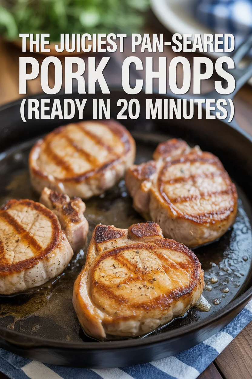 Seared Pork Chop