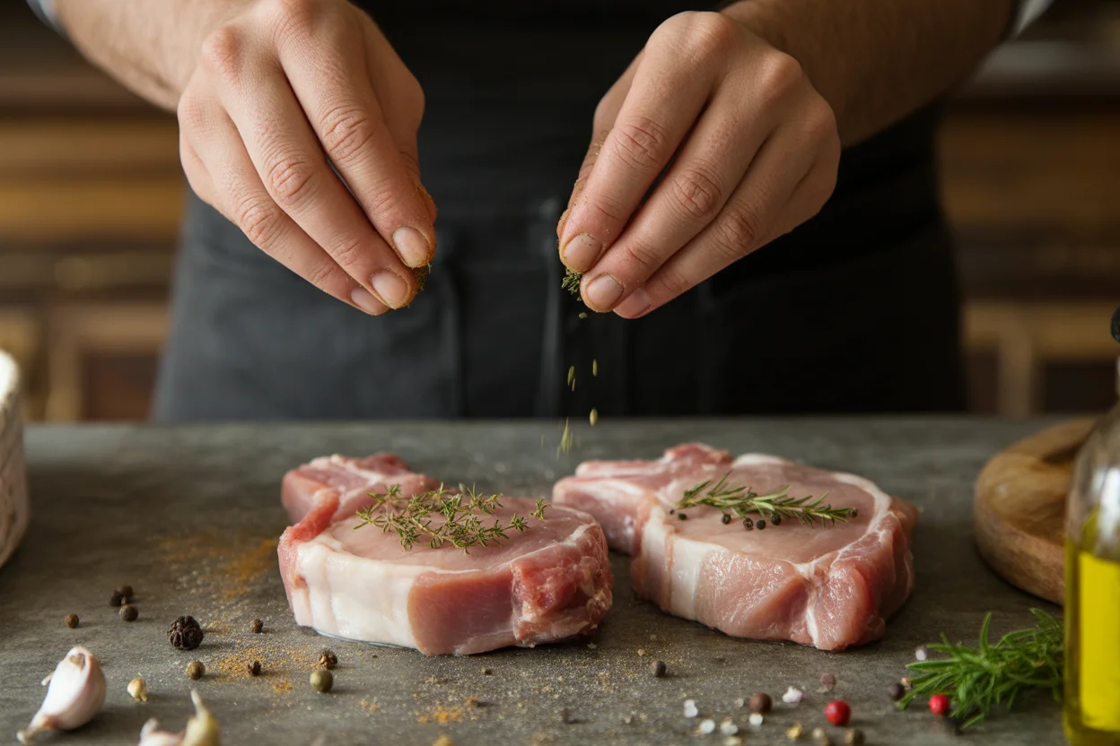 Seared Pork Chop