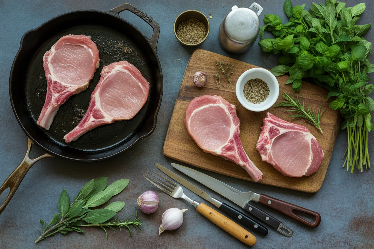 The Juiciest Pan-Seared Pork Chops (Ready in 20 Minutes)