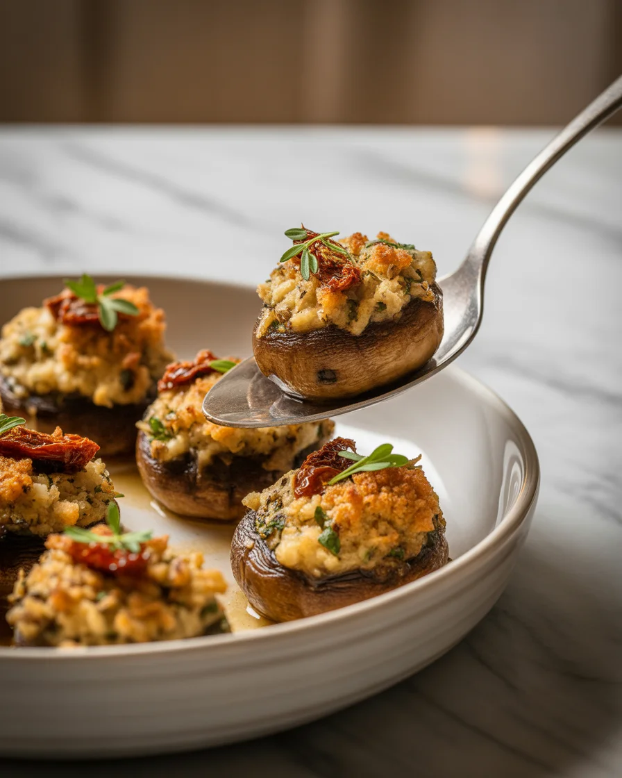 Savory Stuffed Mushrooms You'll Want to Make Tonight!