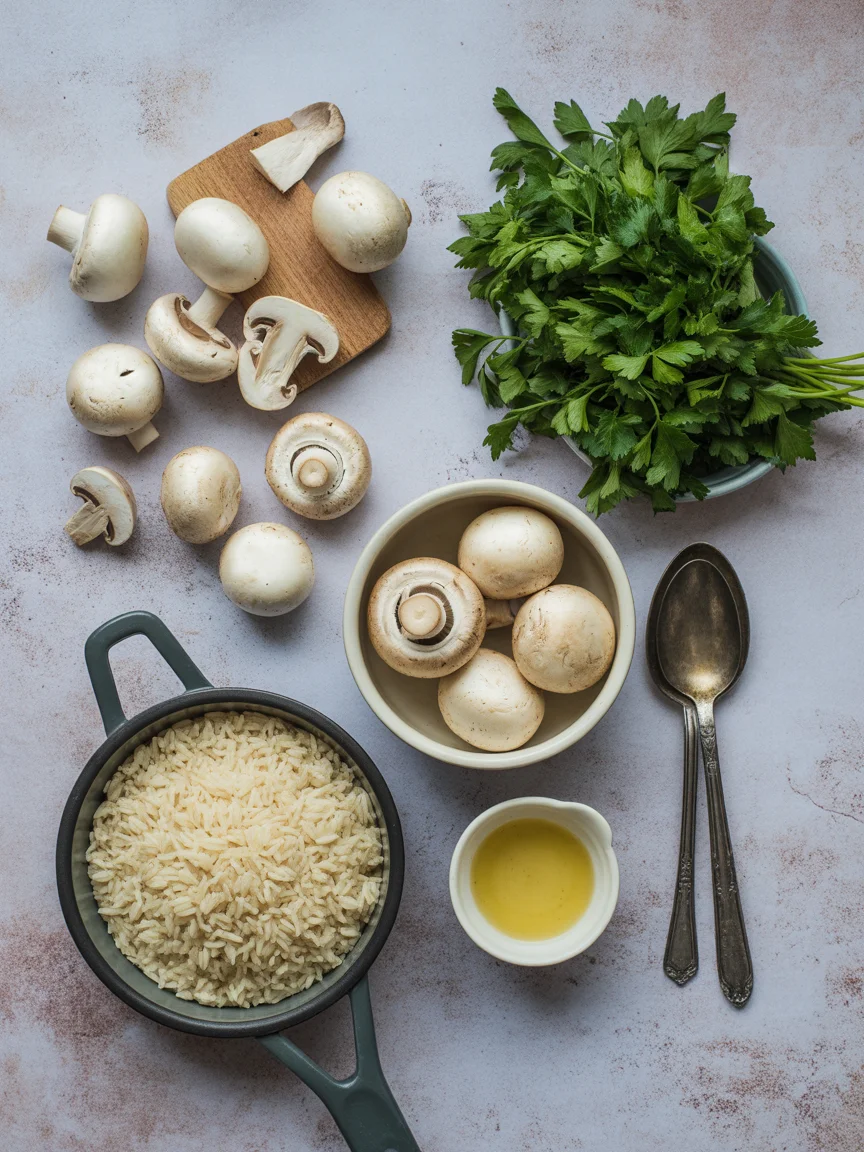 Mushroom Rice