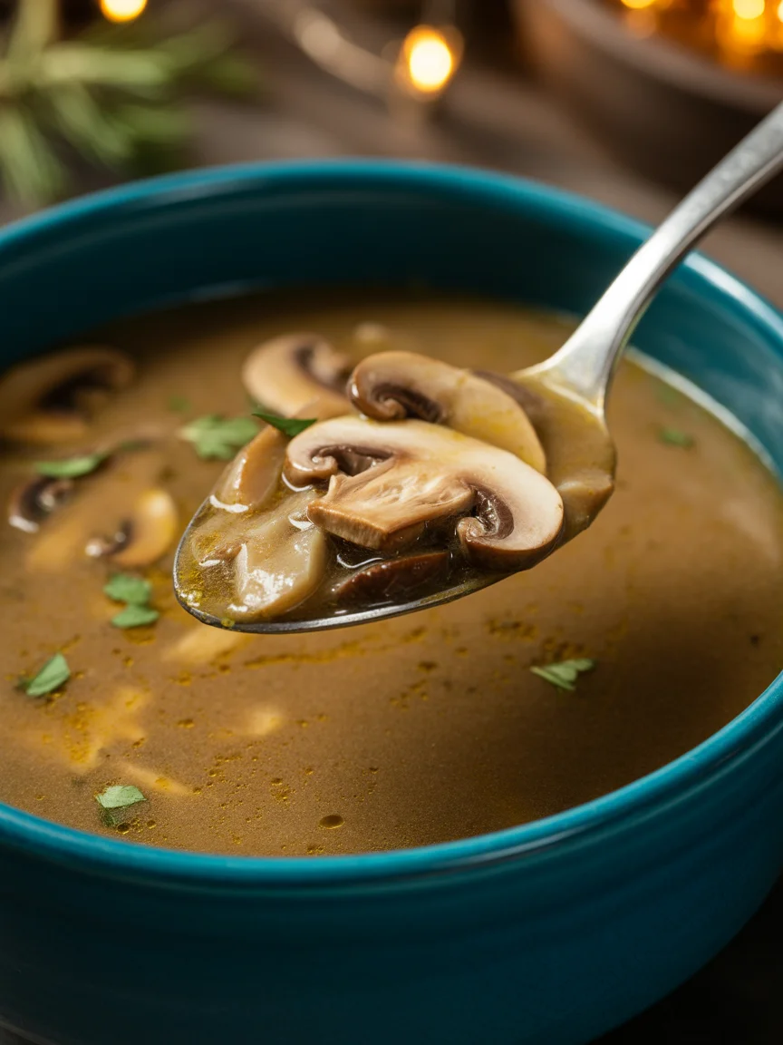 Deliciously Cozy Mushroom Soup for Any Night In