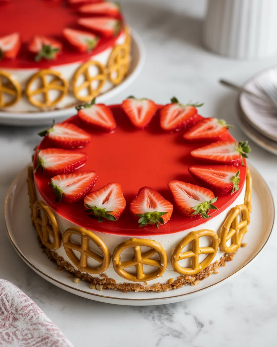 Strawberry Pretzel Salad