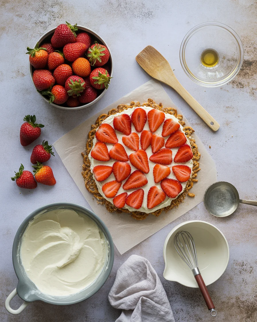 Irresistible Strawberry Pretzel Salad for Your Next Gathering