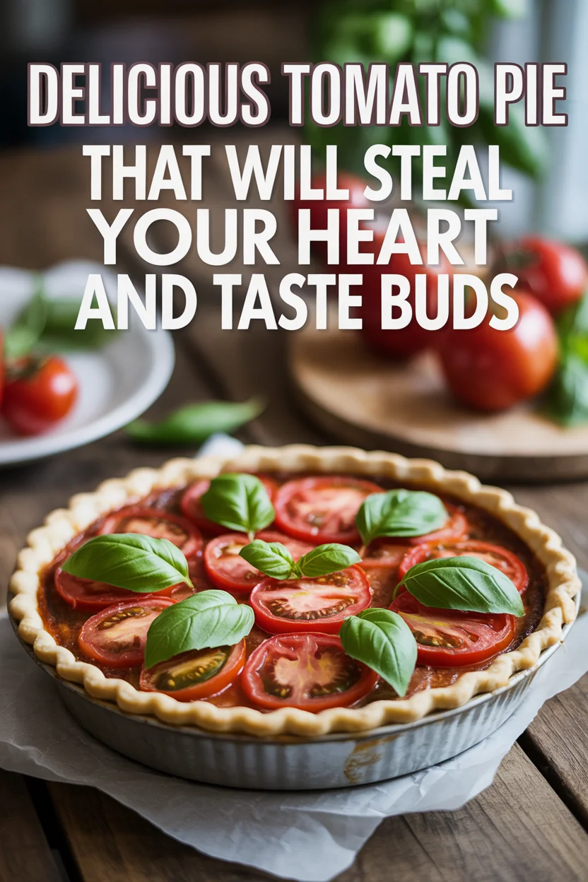 Delicious Tomato Pie That Will Steal Your Heart and Taste Buds