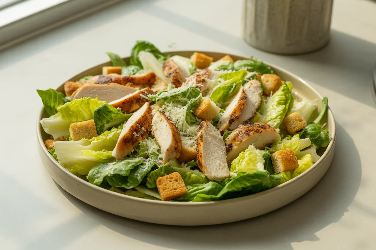 Deliciously Easy Chicken Caesar Salad You’ll Want to Make!