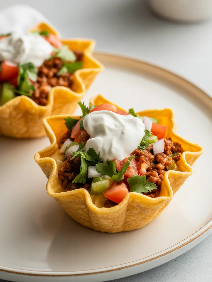 keto taco cups