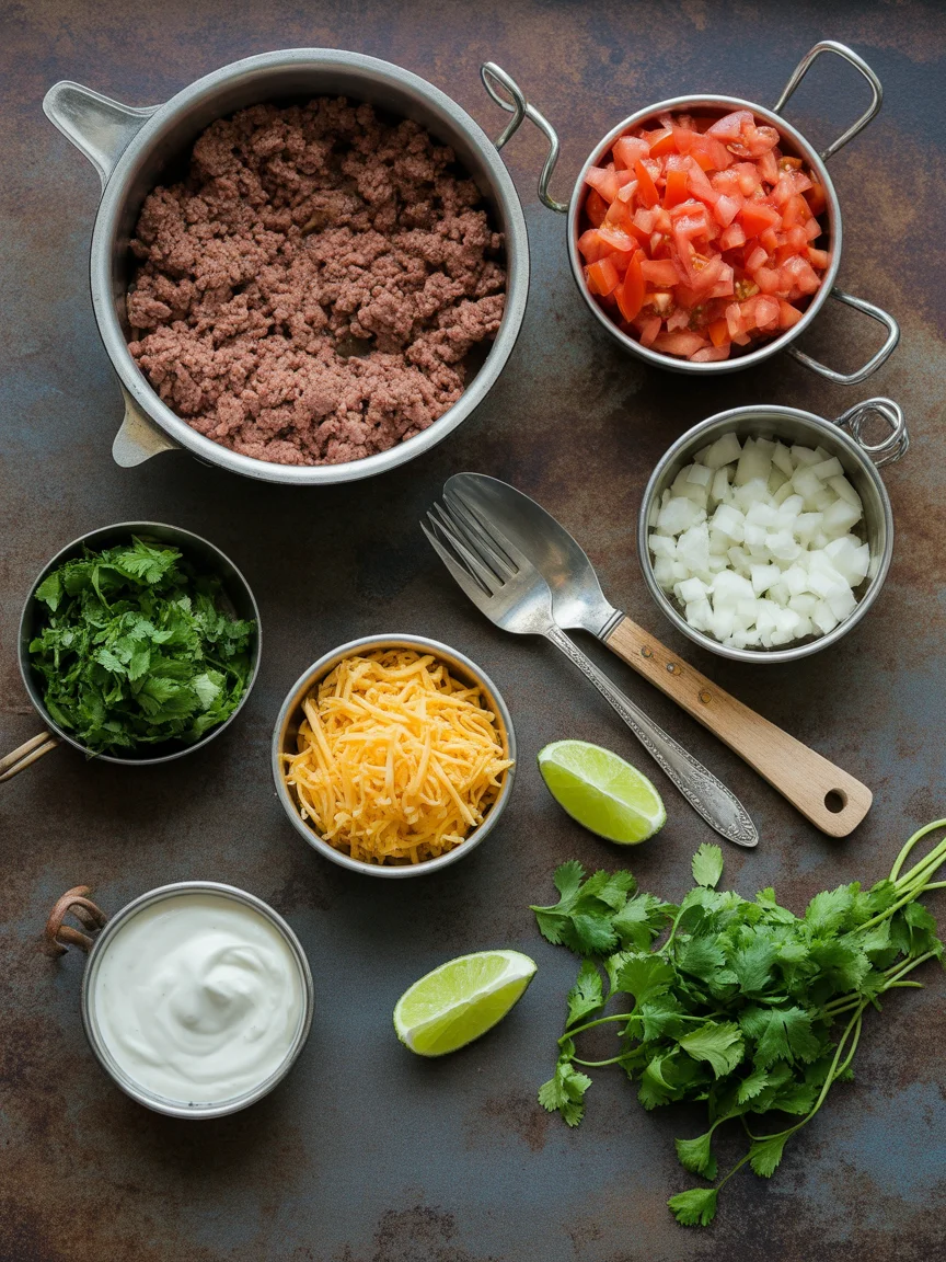 keto taco cups
