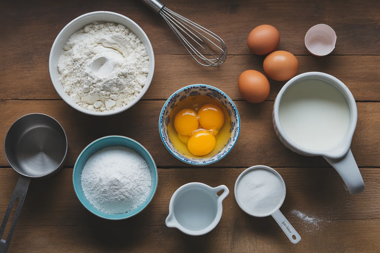 Pfannkuchen (Eierkuchen) ganz leicht selber machen