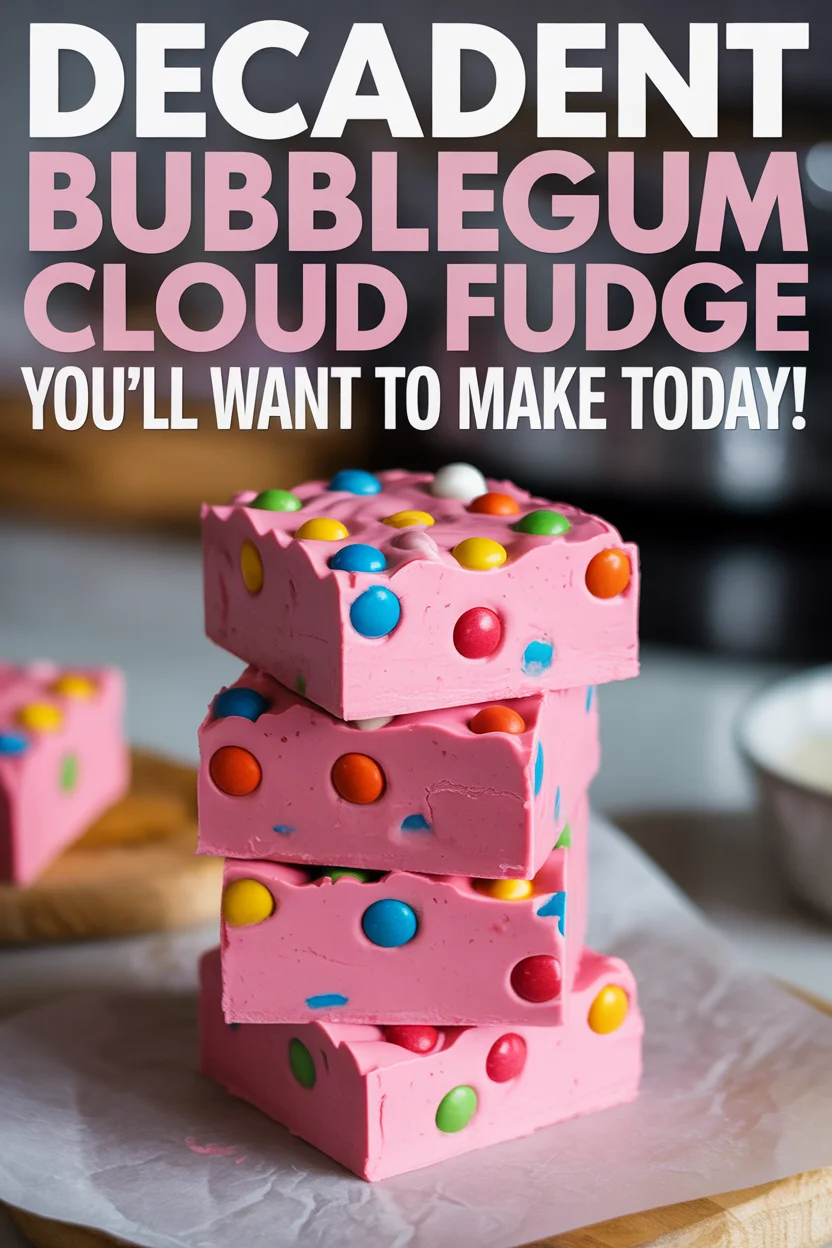 Bubblegum Cloud Fudge