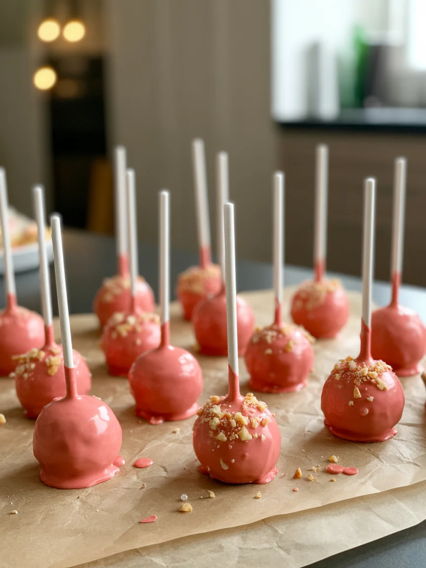 Strawberry Shortcake Truffles