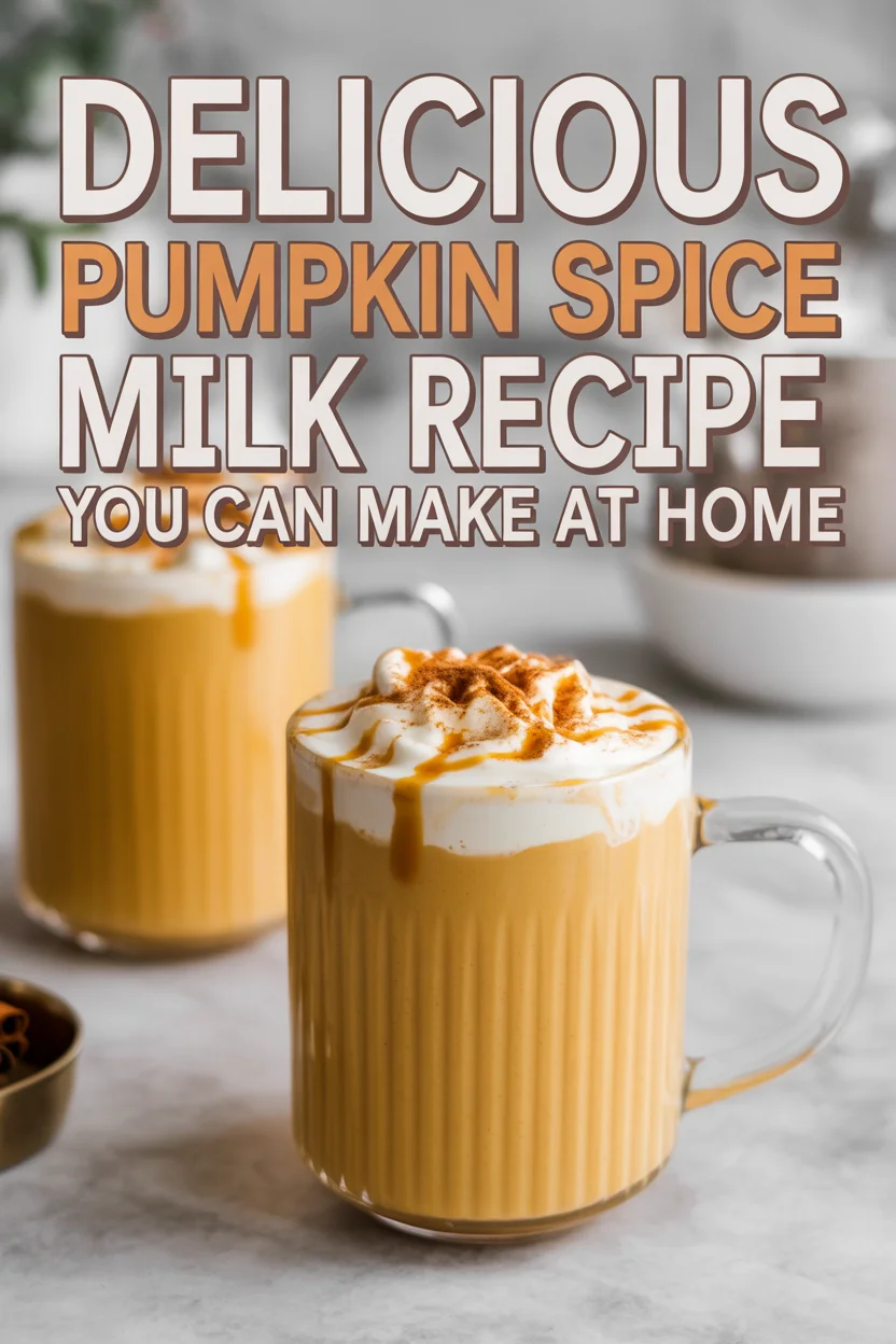 Pumpkin Spice Milk