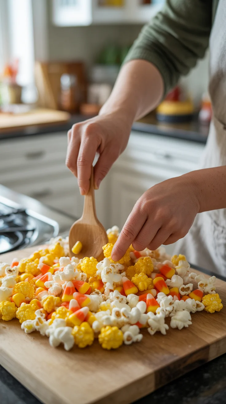 Candy Corn Popcorn