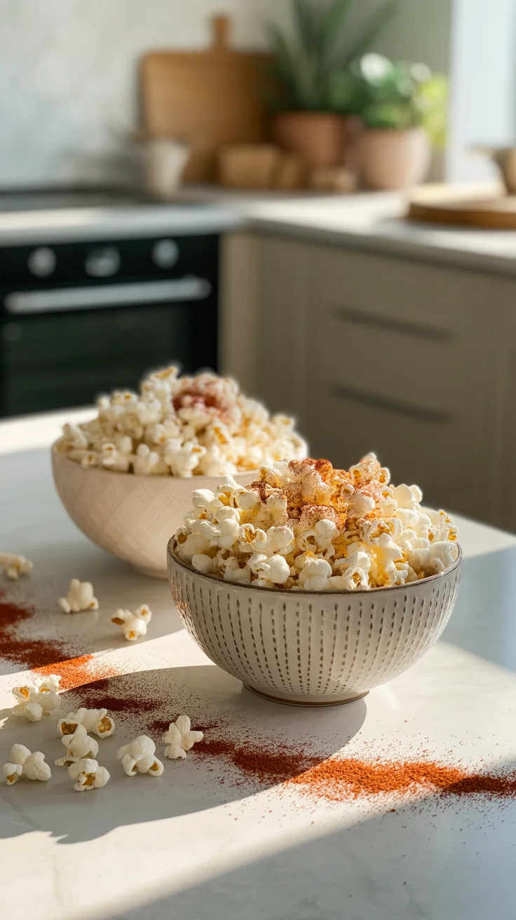 Deliciously Spooky Bloody Red Velvet Popcorn for Halloween Fun