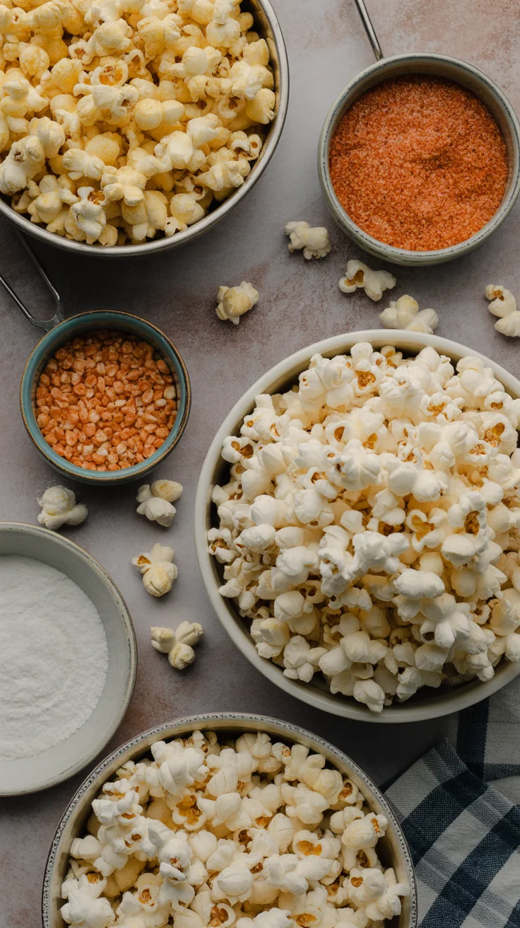 Deliciously Spooky Bloody Red Velvet Popcorn for Halloween Fun