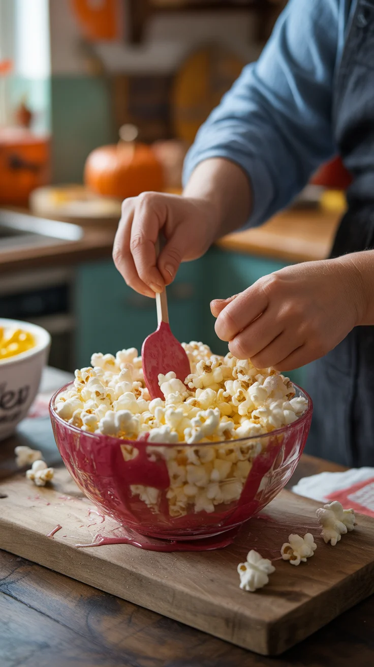 Vampire Bite Popcorn