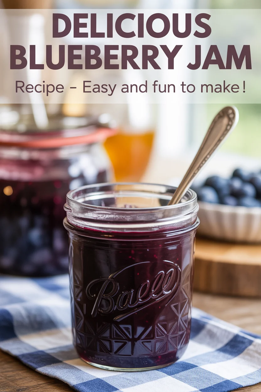 blueberry jam recipe