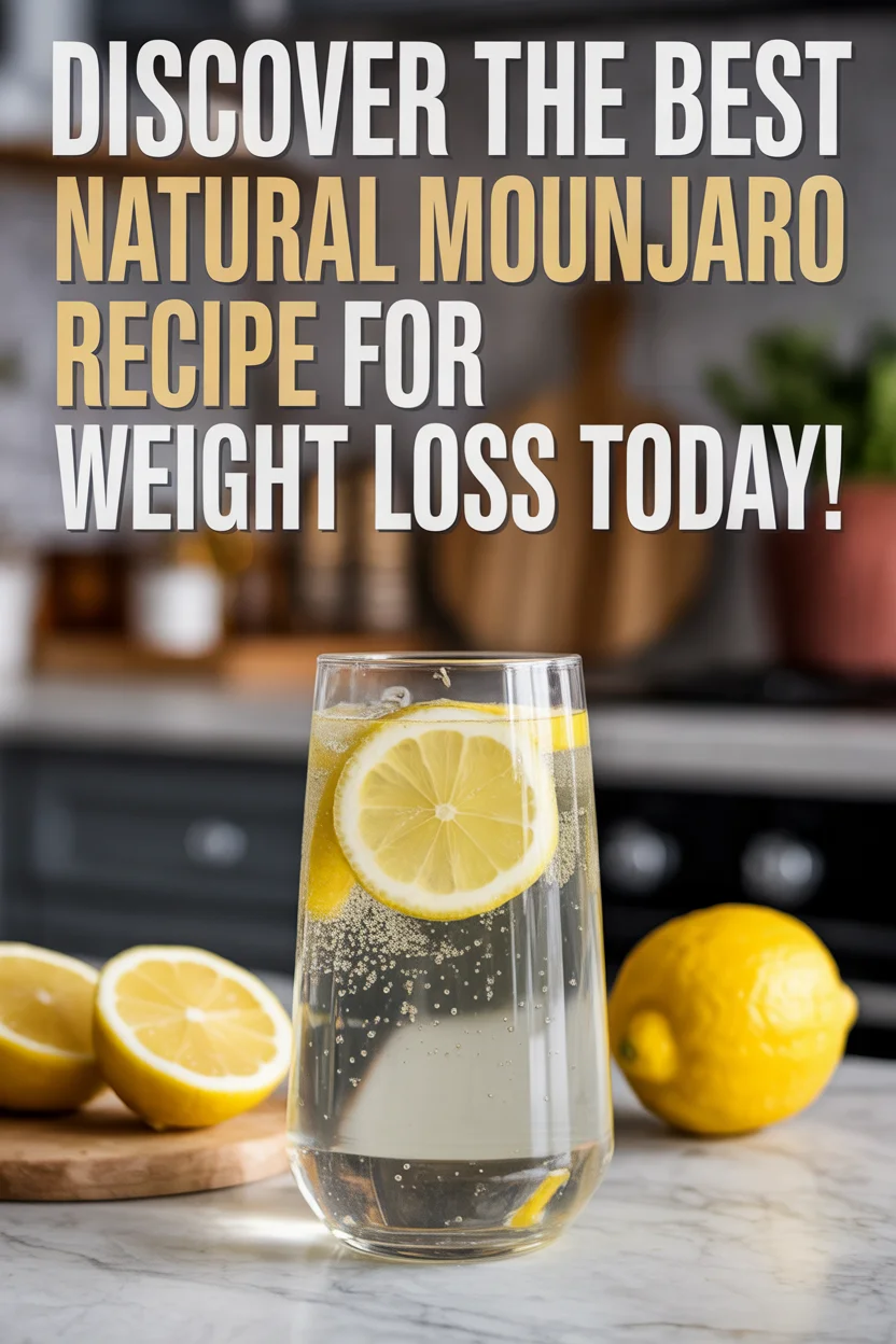 Natural Mounjaro Recipe for Weight Loss