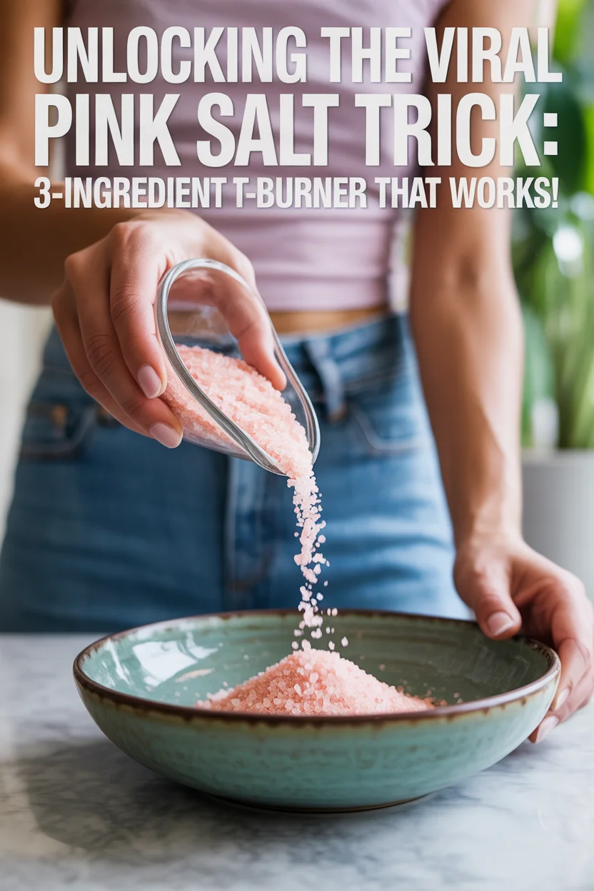 Unlocking the Viral Pink Salt Trick: 3-Ingredient Fat-Burner That Works!