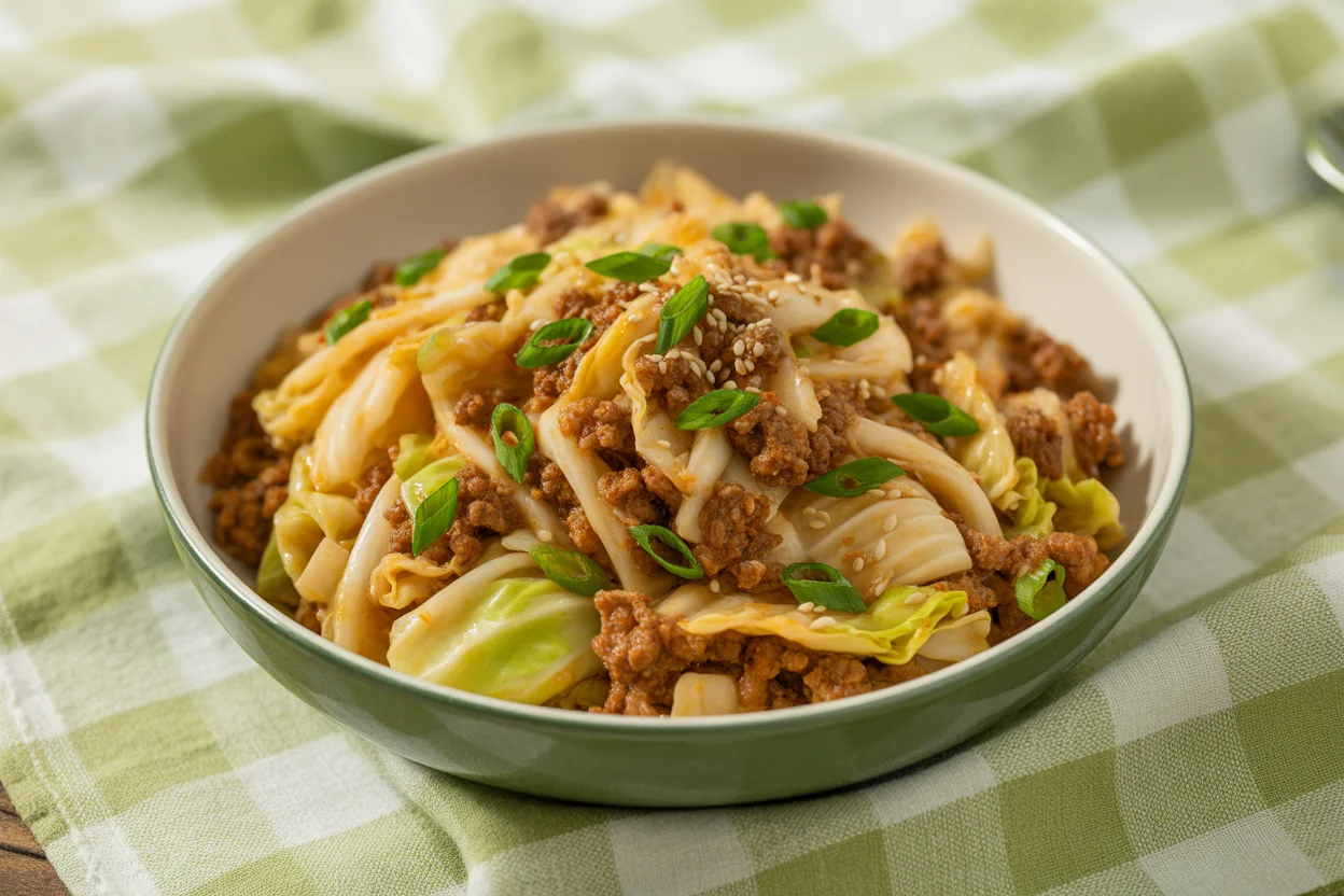 Delicious Inside Out Egg Roll Bowls Ready in 30 Minutes!