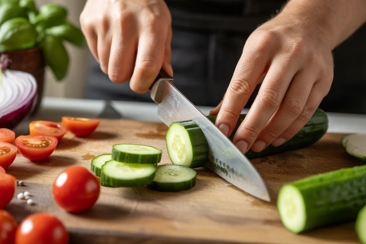 Cucumber Tomato Salad