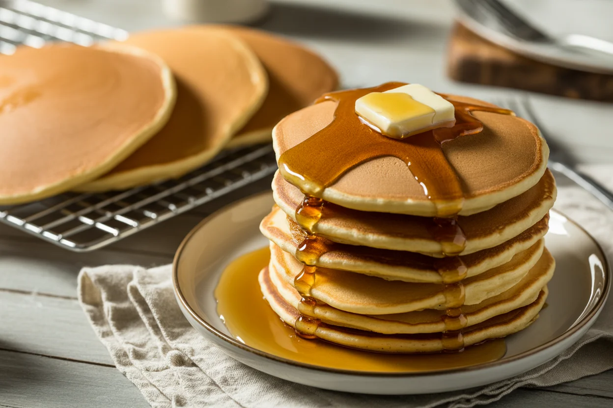 Deliciously Fluffy Pumpkin Cottage Cheese Pancakes Recipe