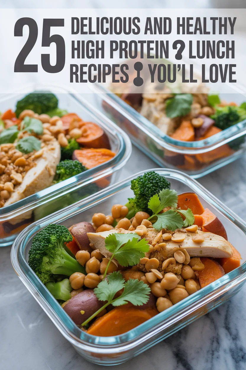 25 Delicious and Healthy High Protein Lunch Recipes You’ll Love