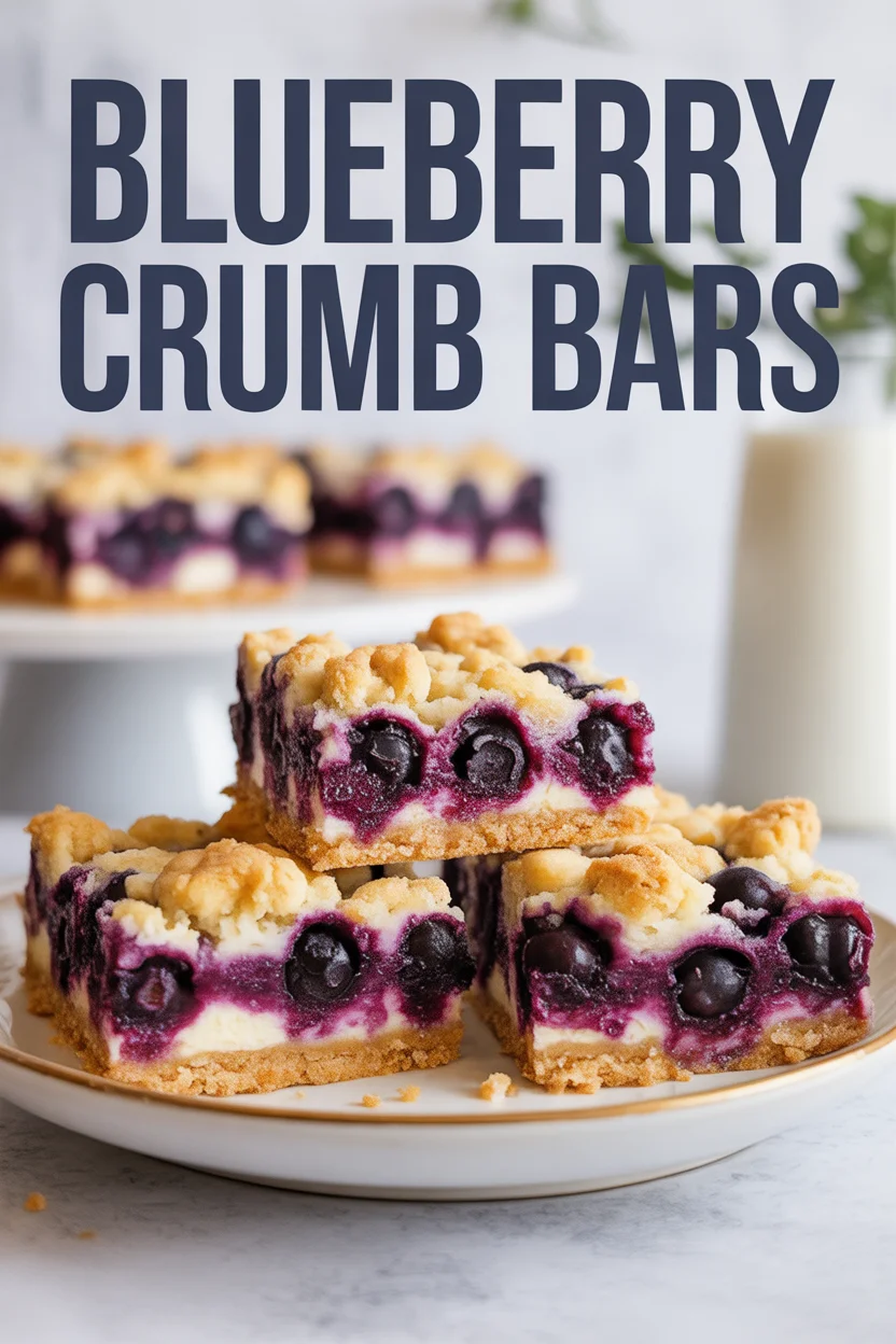 Blueberry Crumb Bars