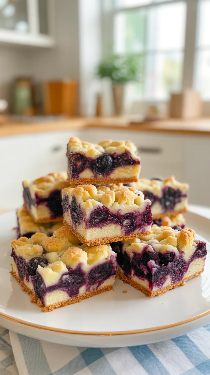 Blueberry Crumb Bars