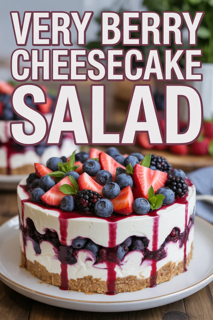 Very Berry Cheesecake Salad