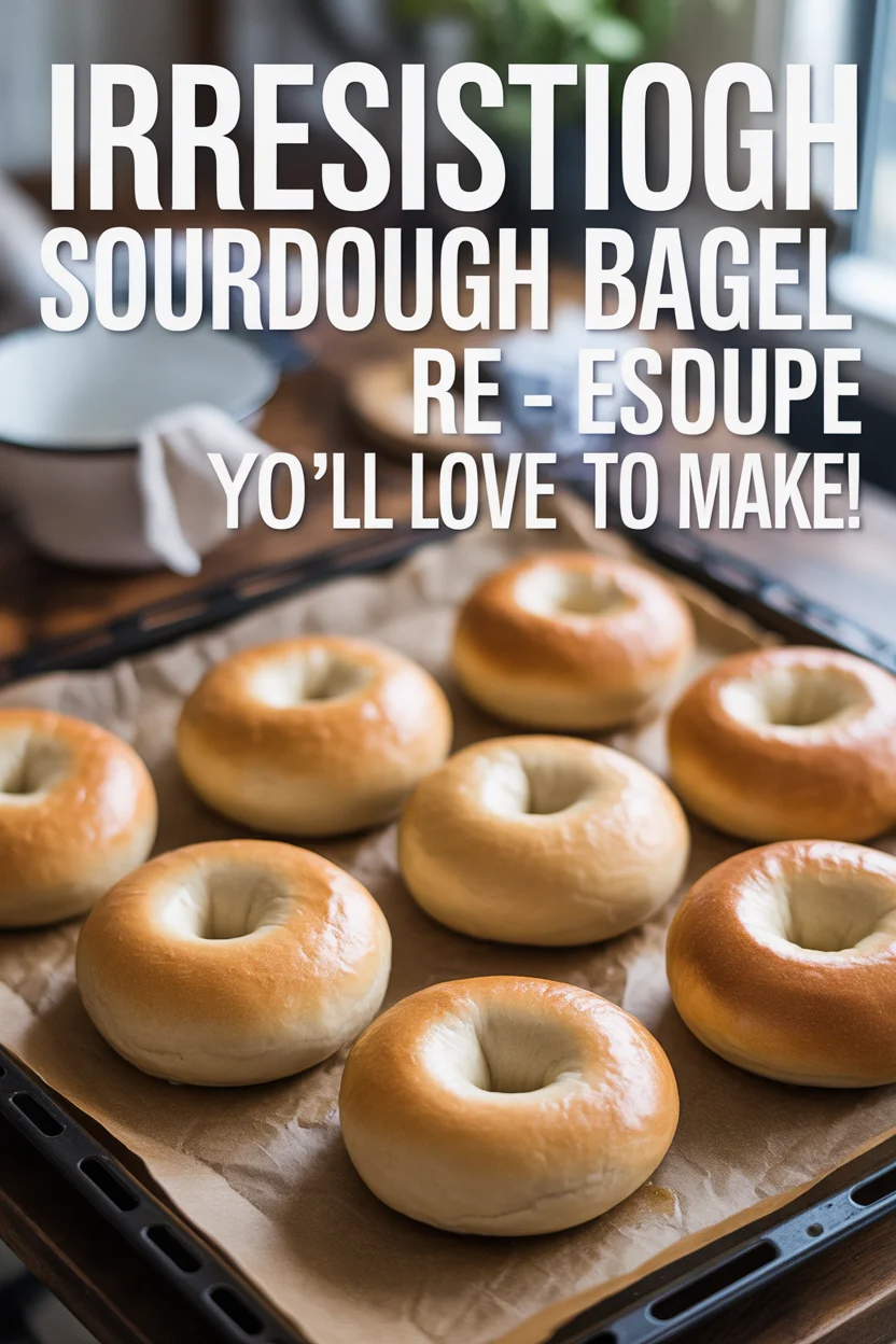 Irresistible Sourdough Bagel Recipe You’ll Love to Make!