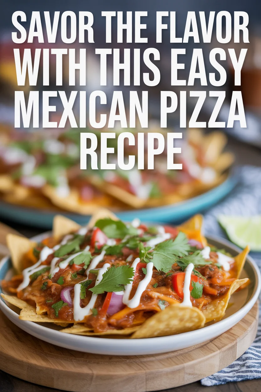 mexican pizza recipe