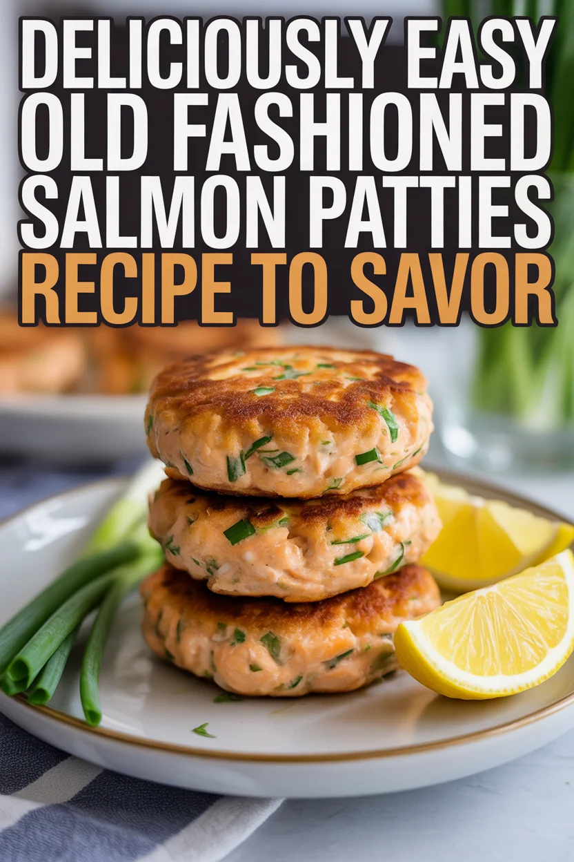 old fashioned salmon patties recipe