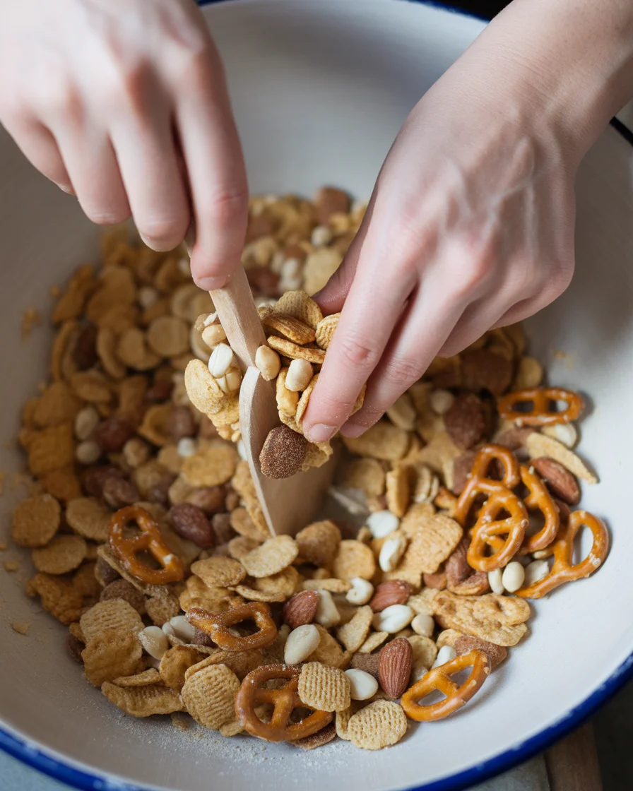 chex mix recipe oven