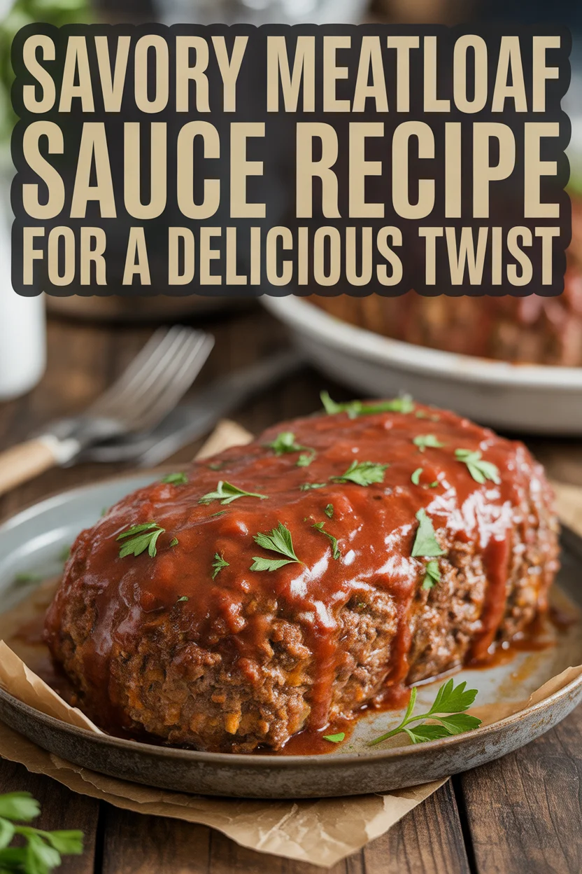 Savory Meatloaf Sauce Recipe for a Delicious Twist