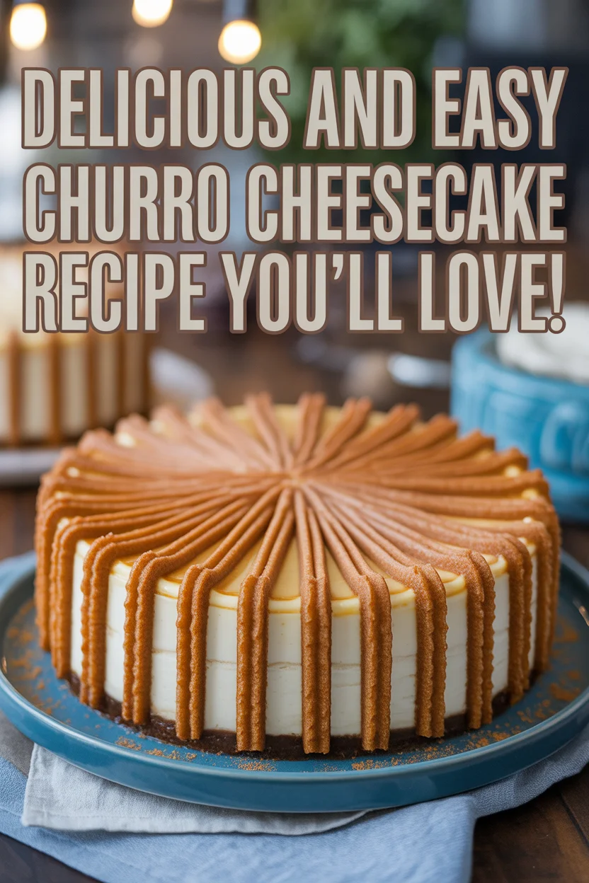 churro cheesecake recipe