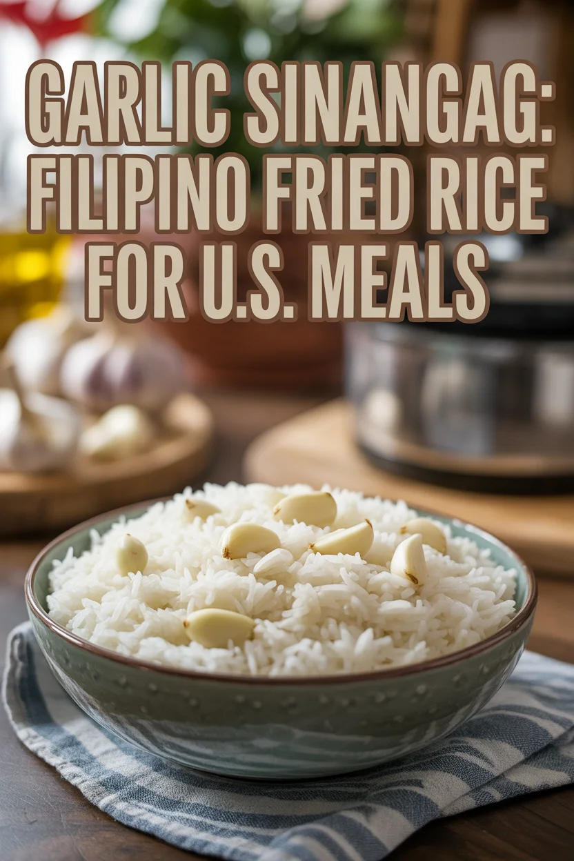 Garlic Sinangag: Filipino Fried Rice for U.S. Meals