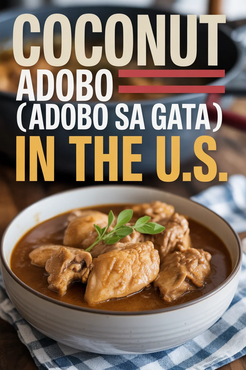 adobo sa gata recipe