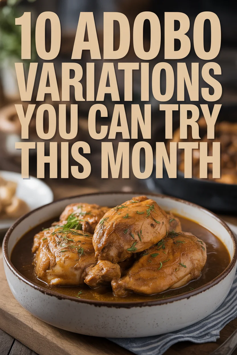 filipino adobo variations