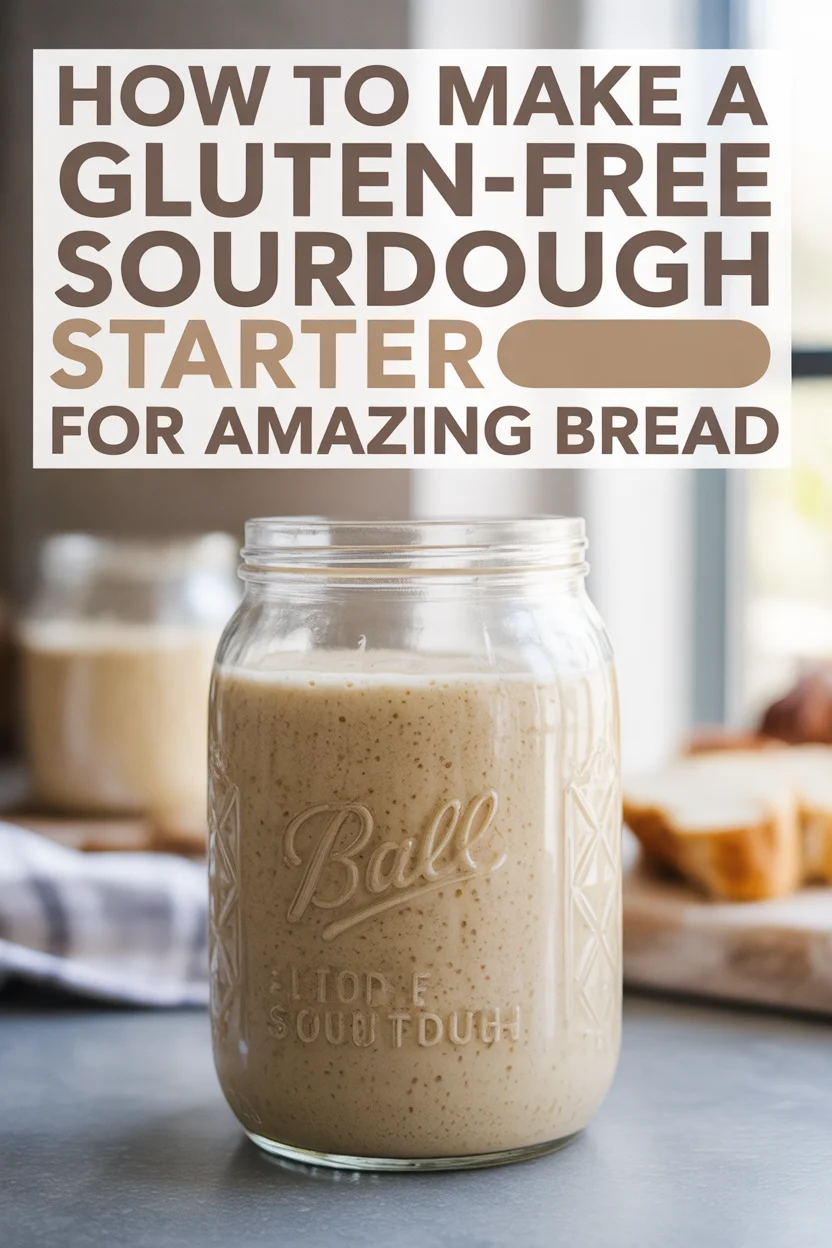 How to Make a Gluten-Free Sourdough Starter for Amazing Bread