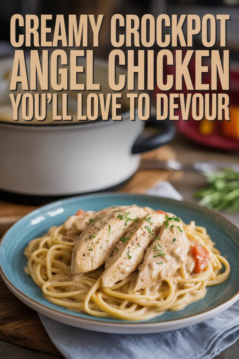 crockpot angel cheken