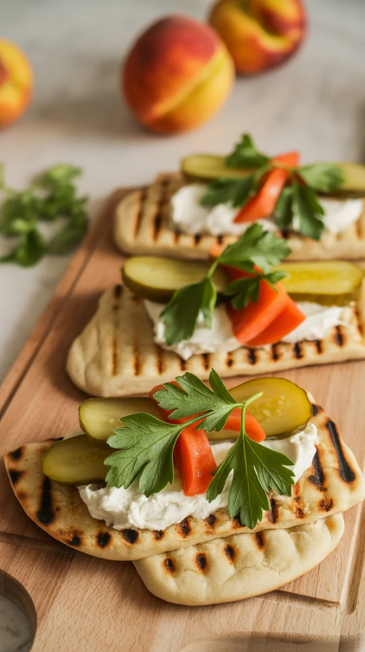 Peach & Tomato Jam Flatbread: A Summer Delight You’ll Love