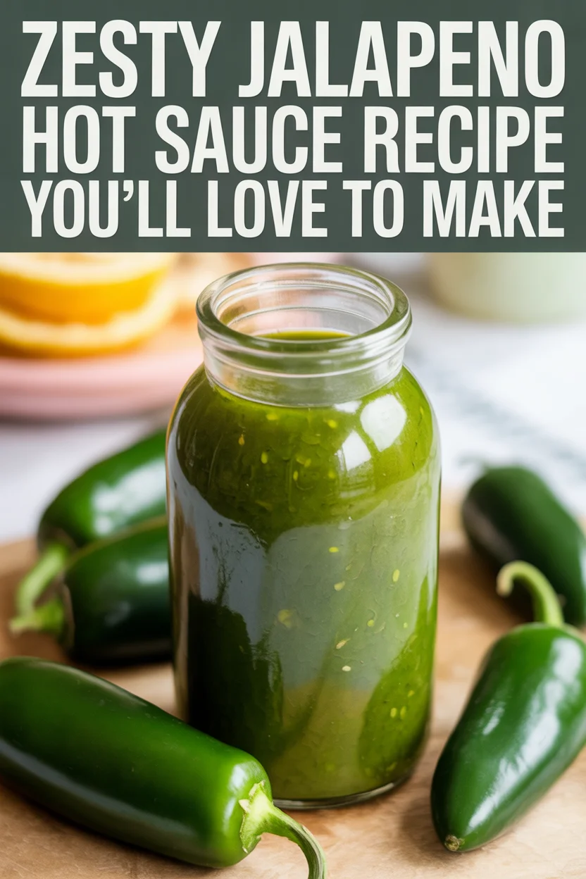 Jalapeno Hot Sauce Recipe