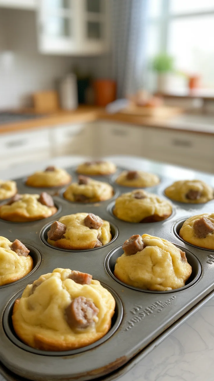 Savory Easy Sausage Pancake Bites Recipe for Busy Mornings