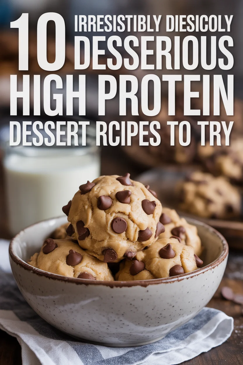 10 Irresistibly Delicious High Protein Dessert Recipes to Try