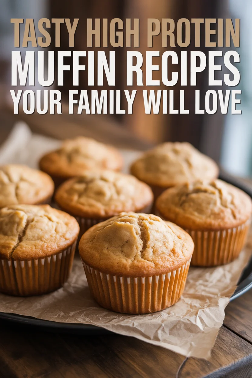Tasty High Protein Muffin Recipes Your Family Will Love