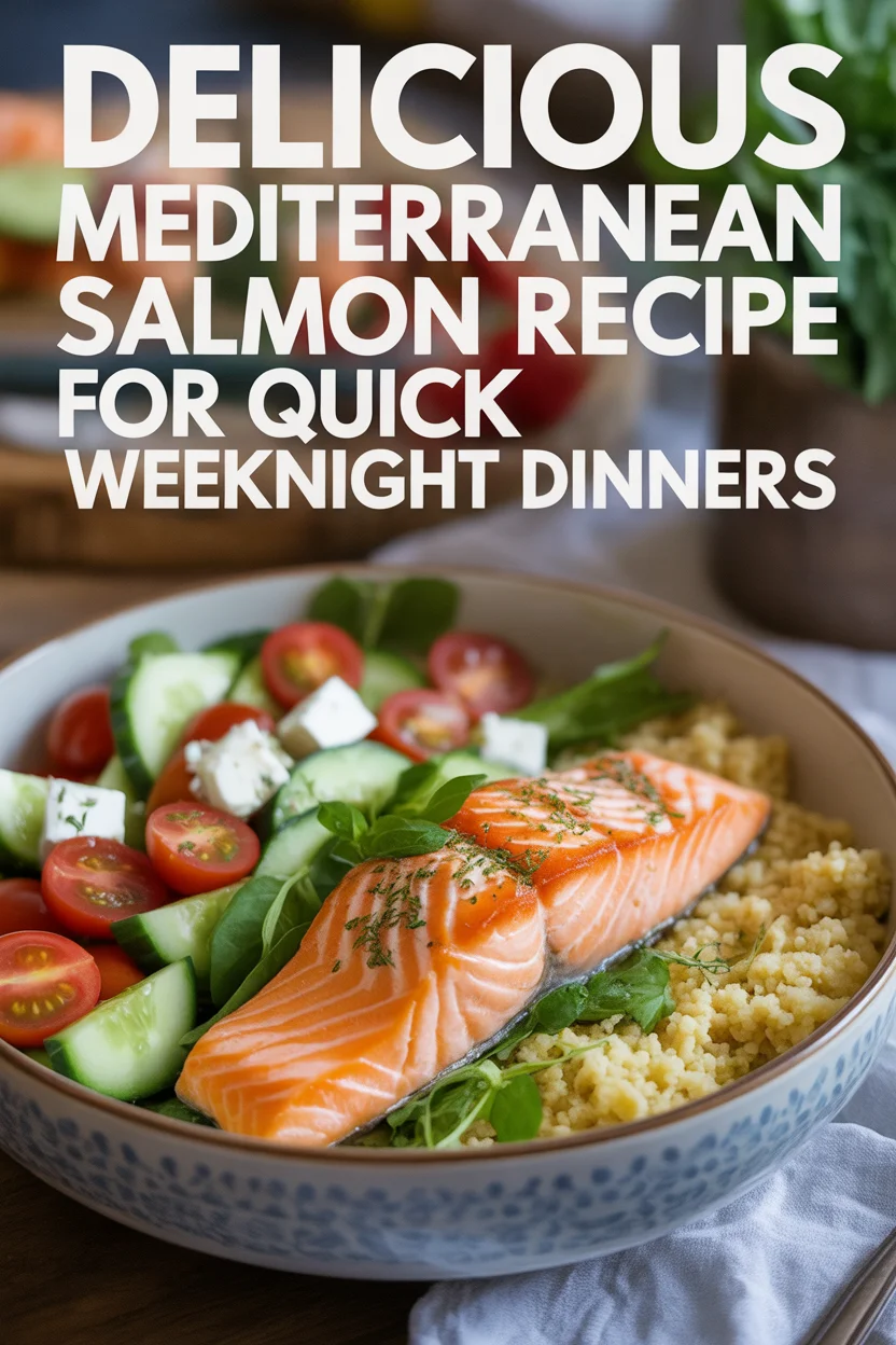 Delicious Mediterranean Salmon Recipe for Quick Weeknight Dinners