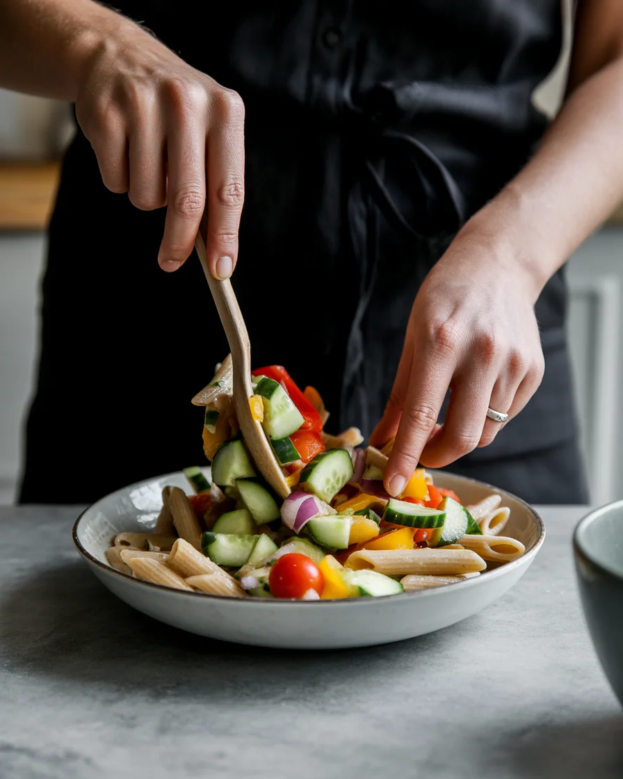 mediterranean pasta salad recipe