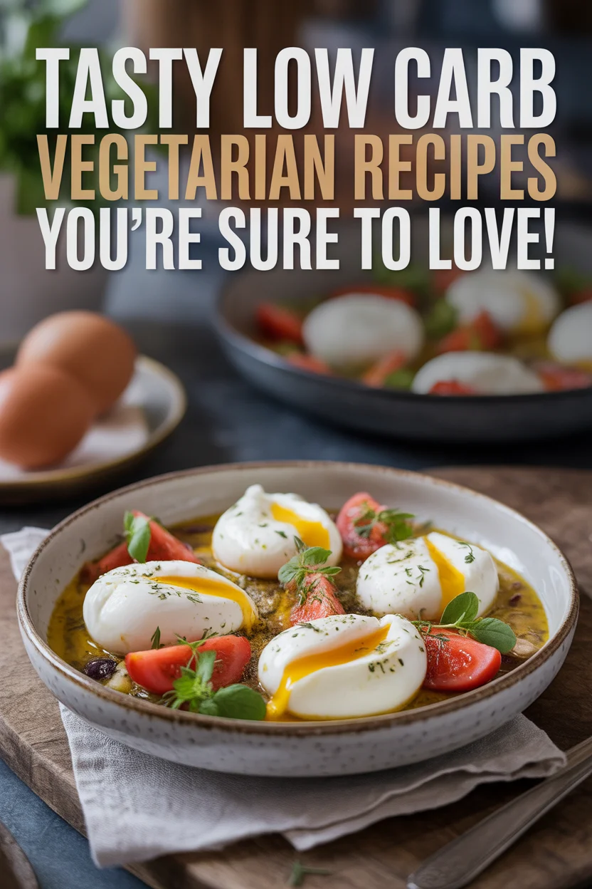 low carb vegetarian recipes