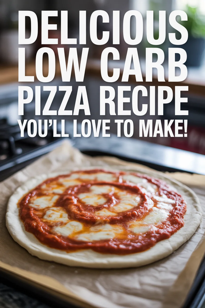Delicious Low Carb Pizza Recipe You'll Love to Make!